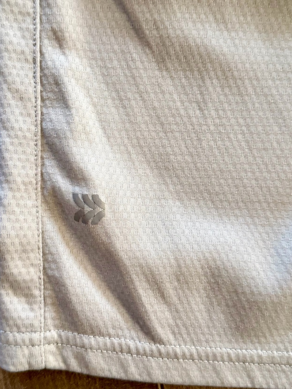 All In Motion Active Gray Drawstring Training Shorts with Pockets - Picture 11 of 12